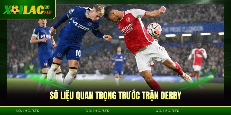 Số liệu quan trọng trước trận derby